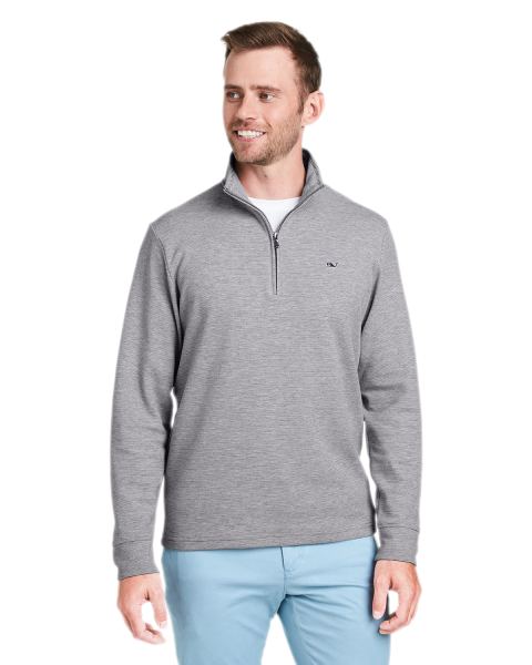 Lids Texas Rangers Vineyard Vines Saltwater Quarter-Zip Jacket - Light Blue