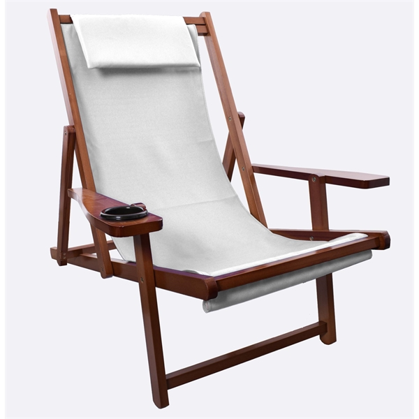 wood sling chair